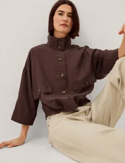 Lyocell Rich Lightweight Utility Jacket