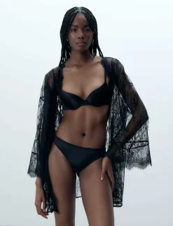 Madeline Lace Kimono Wrap