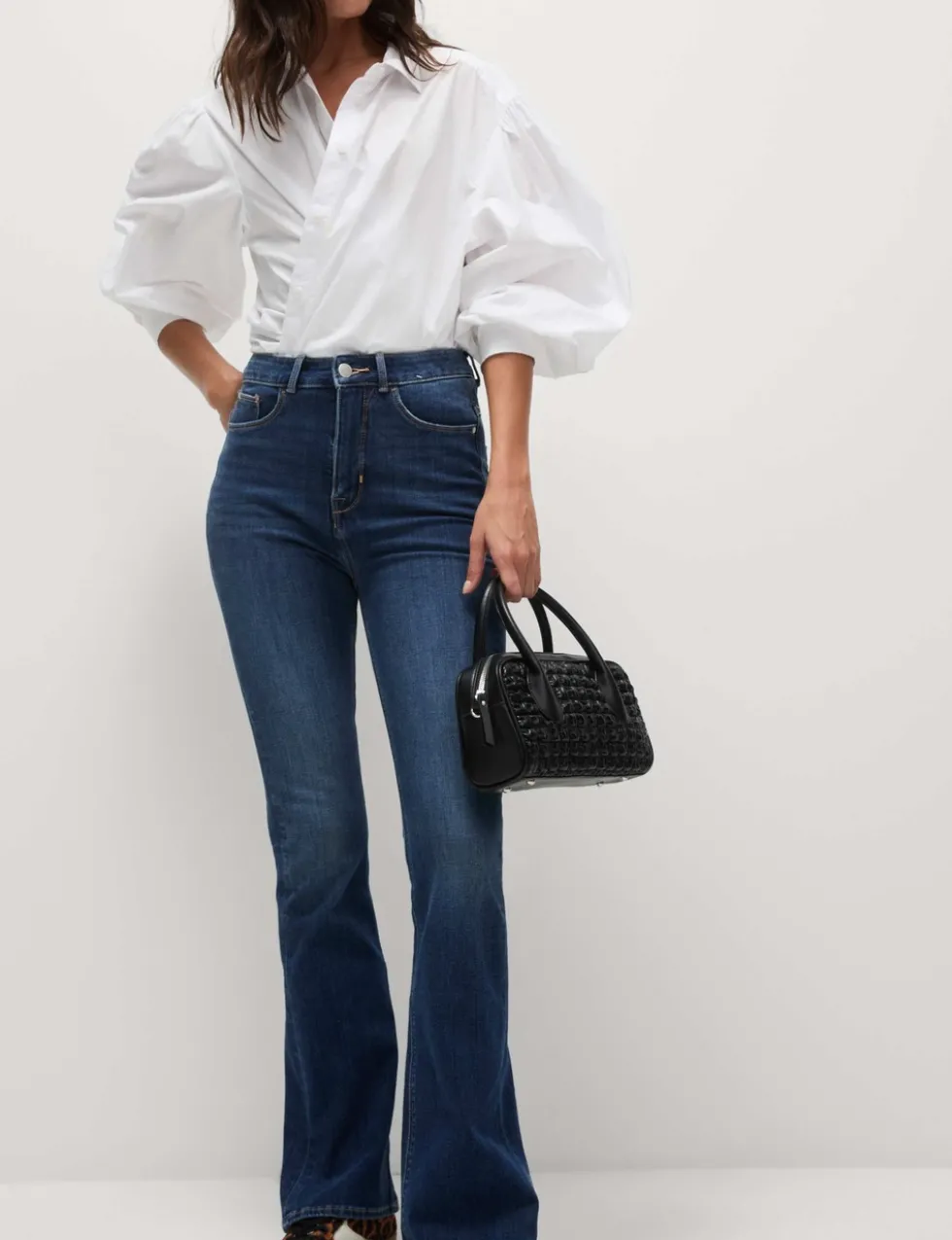 Magic Shaping High Waisted Slim Flare Jeans