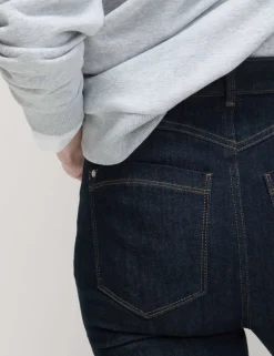 Magic Shaping High Waisted Straight Leg Jeans