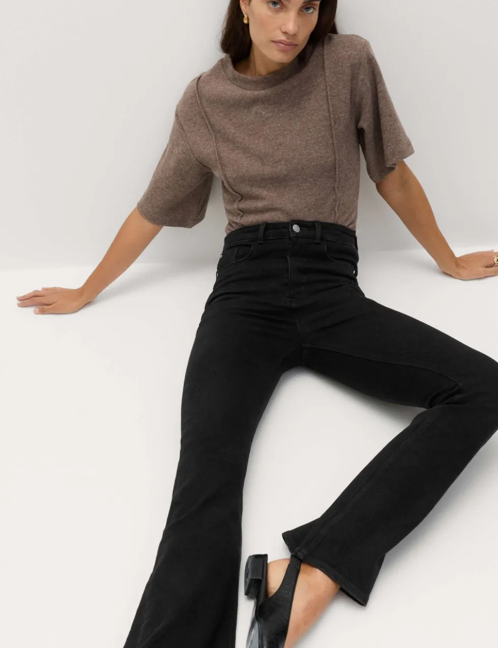 Magic Shaping High Waisted Slim Flare Jeans