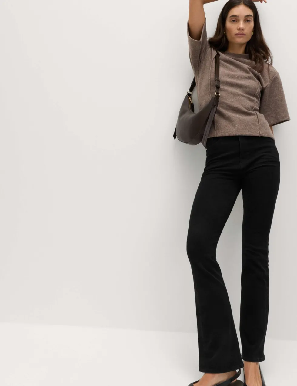Magic Shaping High Waisted Slim Flare Jeans