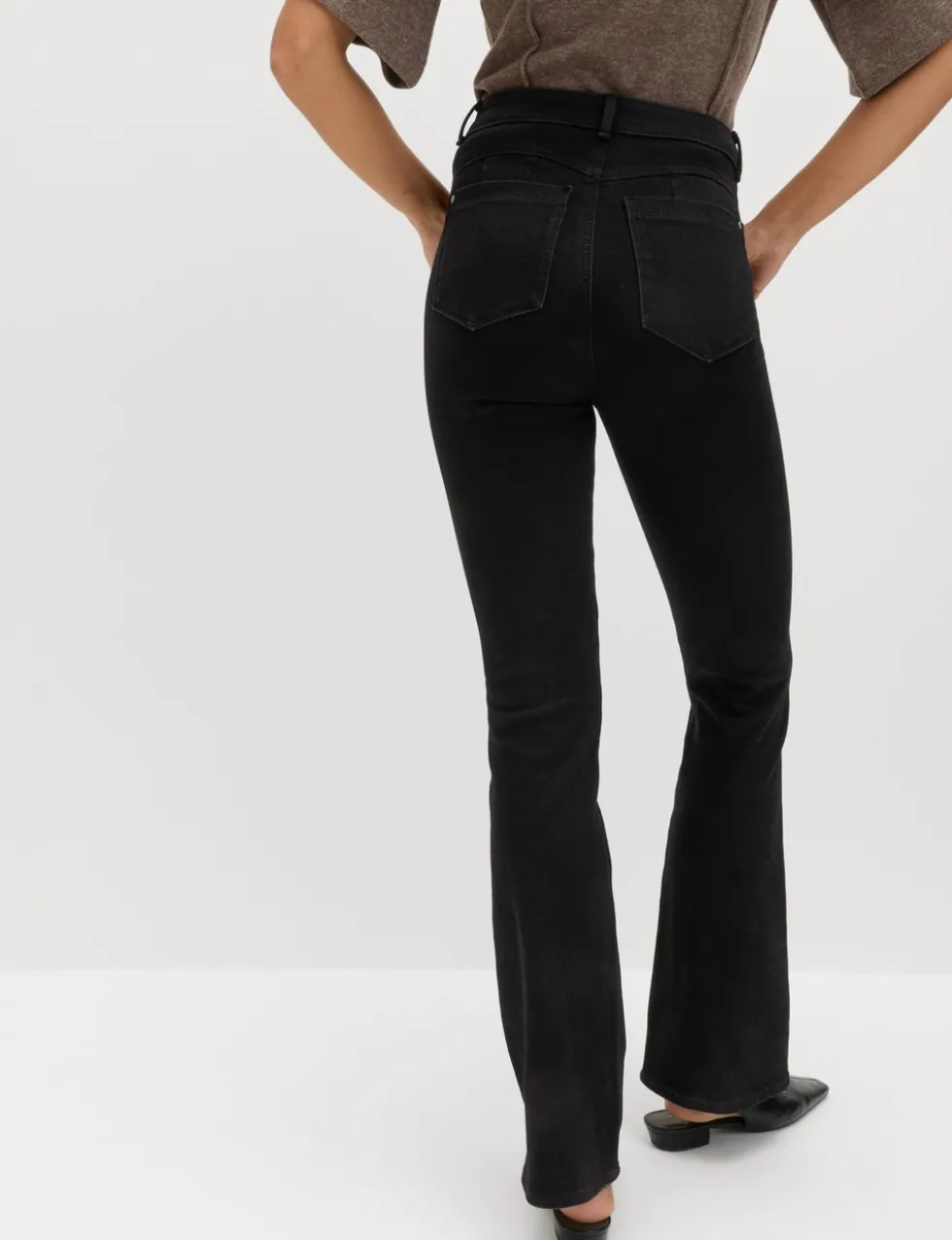 Magic Shaping High Waisted Slim Flare Jeans