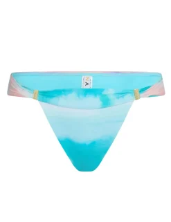 Maia Printed High Leg Bikini Bottoms