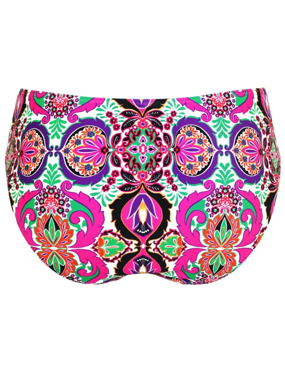 Maldives Printed High Leg Bikini Bottoms