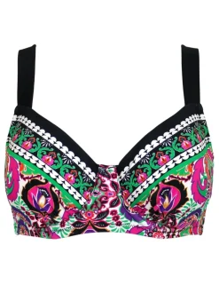 Maldives Wired Ring Detail Bikini Top C-G