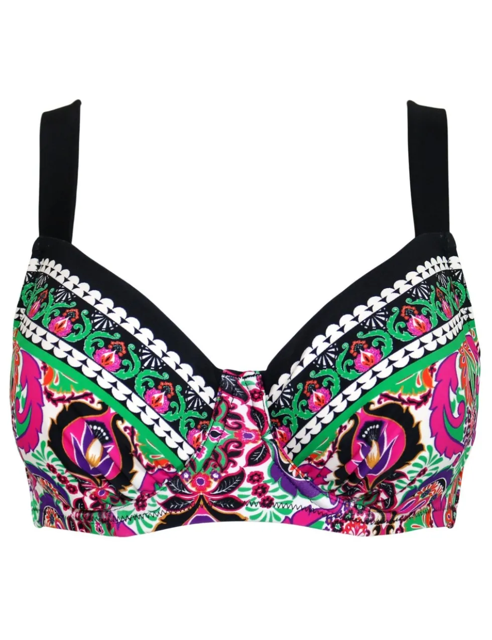 Maldives Wired Ring Detail Bikini Top C-G