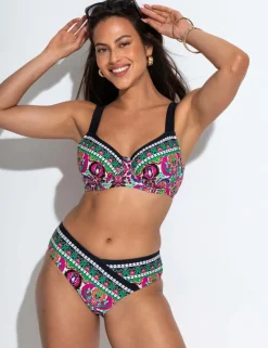 Maldives Wired Ring Detail Bikini Top C-G