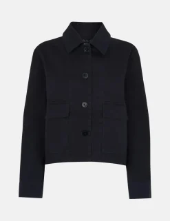 Marie Pure Cotton Collared Short Jacket