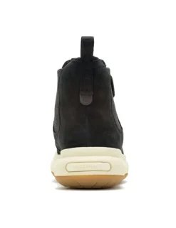 Marquette Suede Thermal Flat Ankle Boots