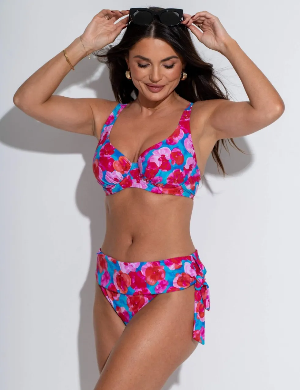 Marrakesh Floral Wired Bikini Top C-G