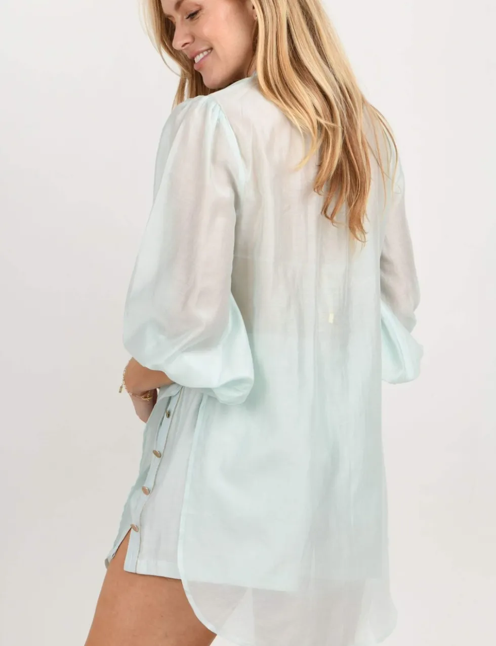 Martinique Cotton Rich Beach Cover Up Shirt