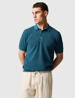 Masons Flat Pure Cotton Knitted Polo Shirt