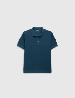 Masons Flat Pure Cotton Knitted Polo Shirt