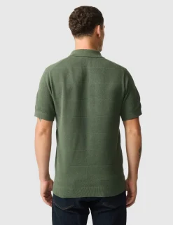 Masons Pure Cotton Flat Knitted Polo Shirt