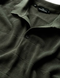 Masons Pure Cotton Flat Knitted Polo Shirt