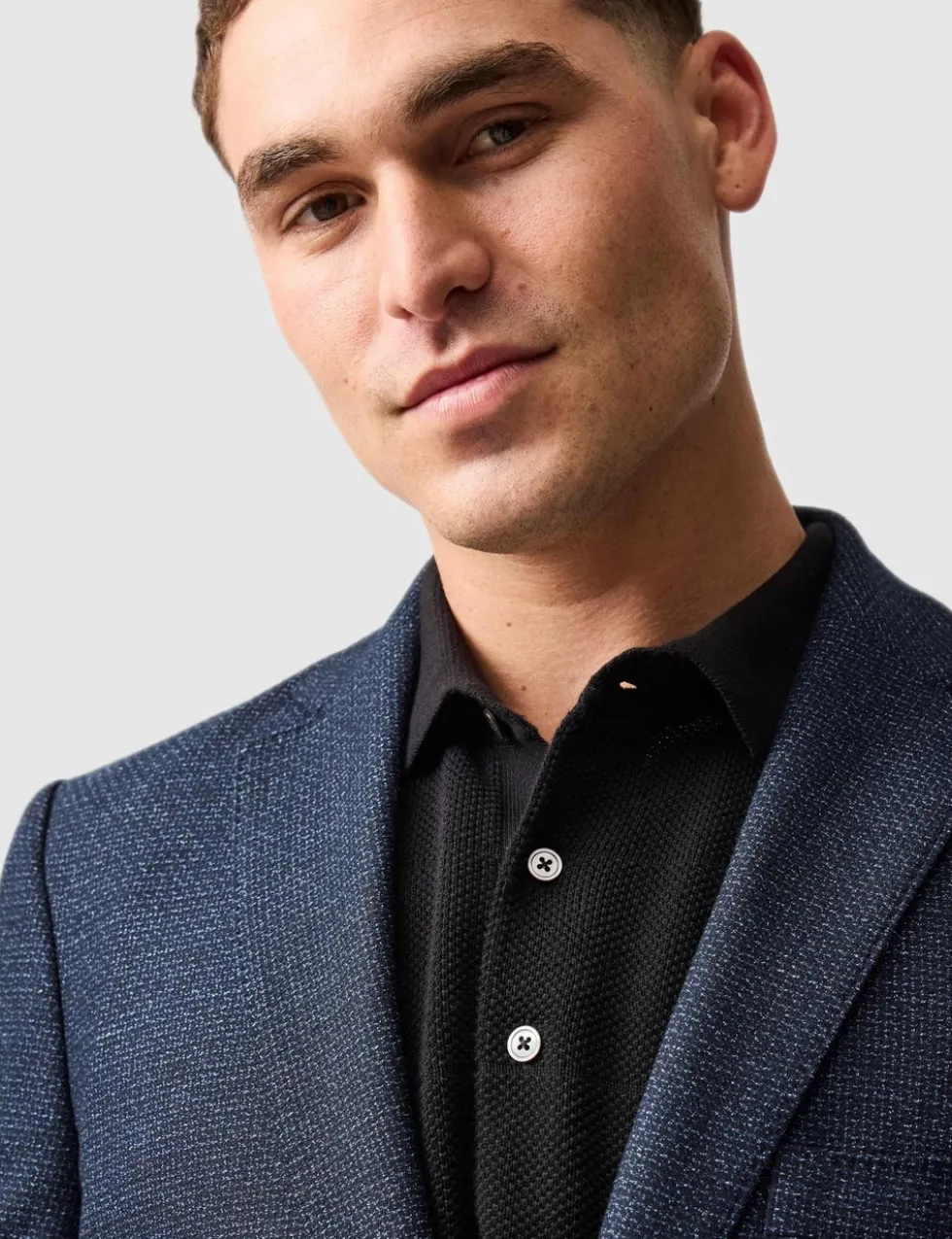 Masons Pure Cotton Flat Knitted Polo Shirt