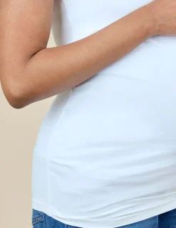 Maternity 2 Pack Cotton Rich Vests