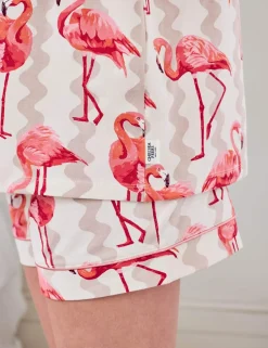 Maternity Cotton Rich Flamingo Shortie Set