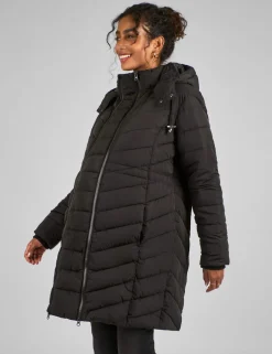 Maternity 2-in-1 Longline Puffer Coat