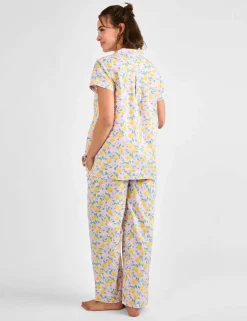 Maternity Pure Cotton Lemon Pyjama Set