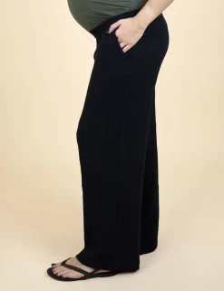 Maternity Pure Cotton Straight Leg Trousers