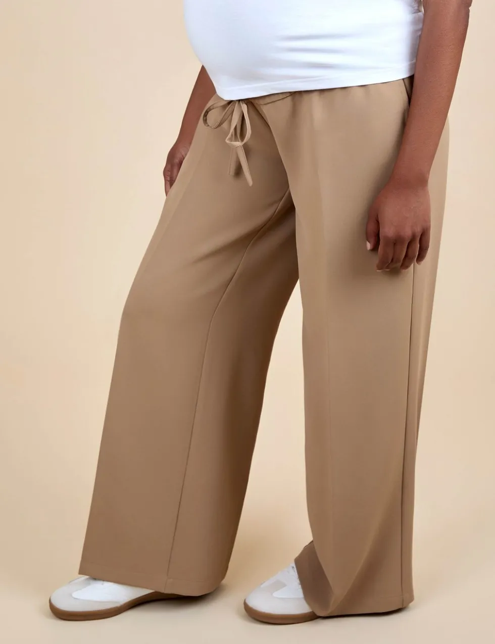Maternity Wide Leg Trousers