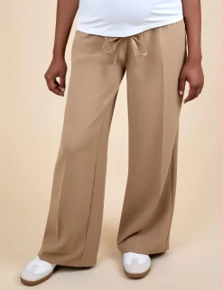Maternity Wide Leg Trousers