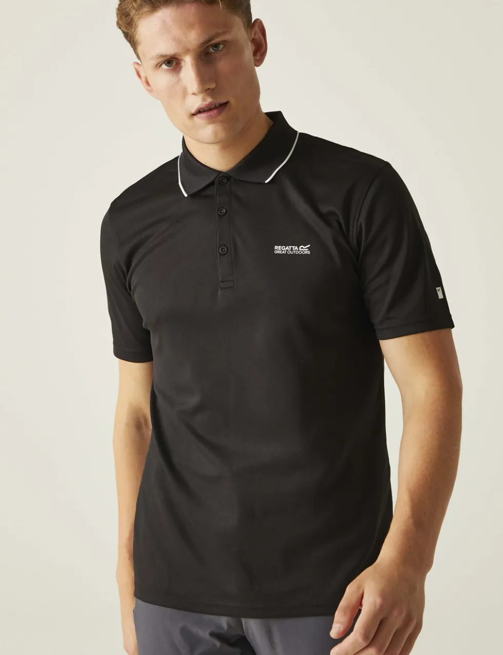Maverik V Tipped Collar Polo Shirt