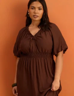 Maxi Waisted Dress