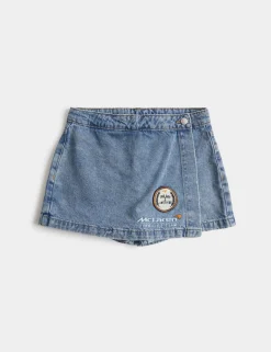 McLaren™ Denim Skort (6-16 Yrs)