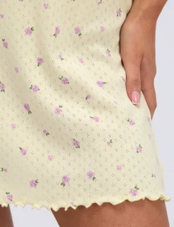 Meadow Cotton Blend Strappy Floral Nightdress