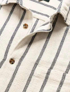Melford Cotton Rich Striped Shirt