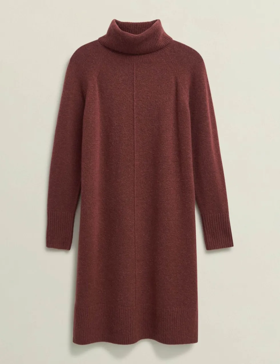 Merino Wool Blend Knitted Dress with Alpaca