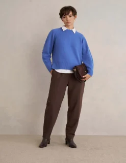 Merino Wool Rich Crew Neck Jumper