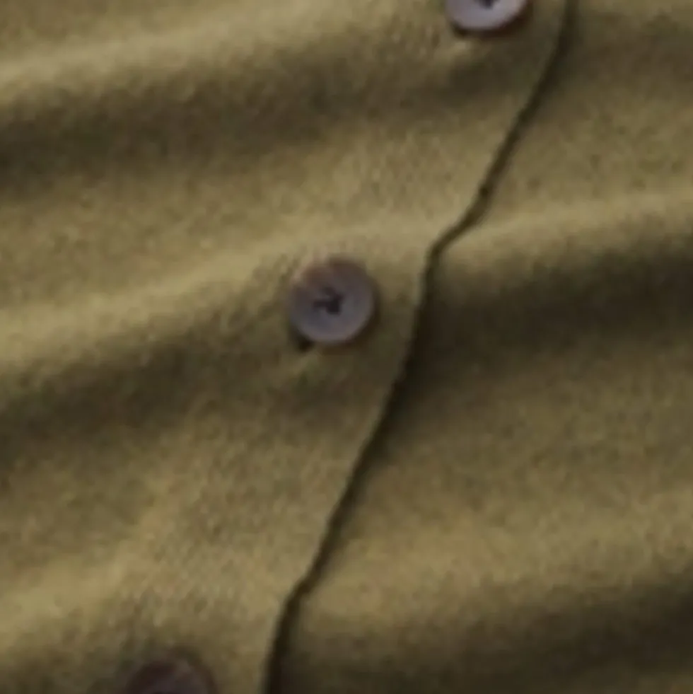 Merino Wool Rich Crew Neck Cardigan