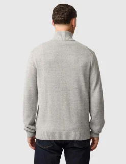 Merrick Bay Pure Cotton Half Zip Jumper