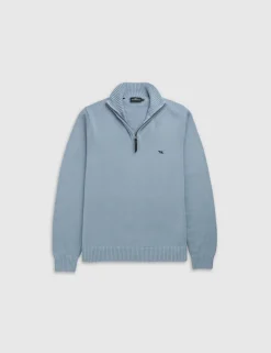 Merrick Bay Pure Cotton Half Zip Jumper