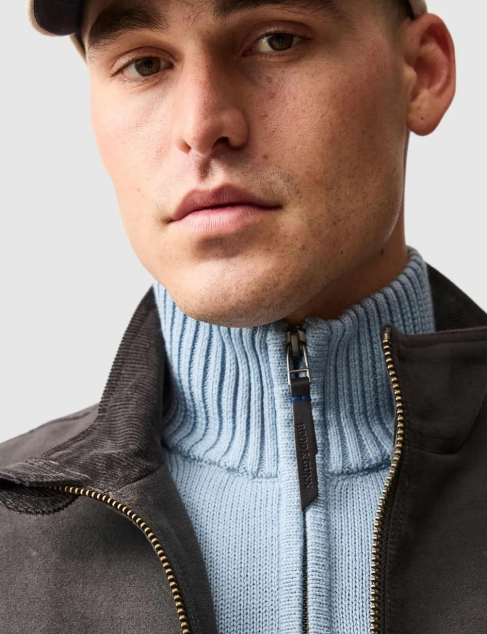 Merrick Bay Pure Cotton Half Zip Jumper