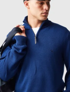 Merrick Bay Pure Cotton Half Zip Jumper