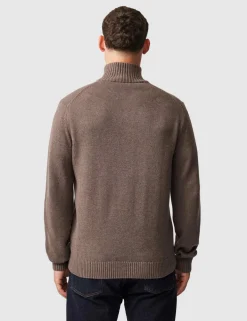 Merrick Bay Pure Cotton Half Zip Jumper