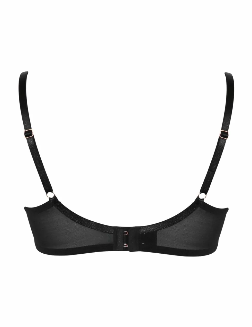 Mesh Embroidered Wired Full Cup Bra