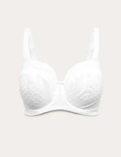 Mesh Wired Extra Support Bra (F-J)
