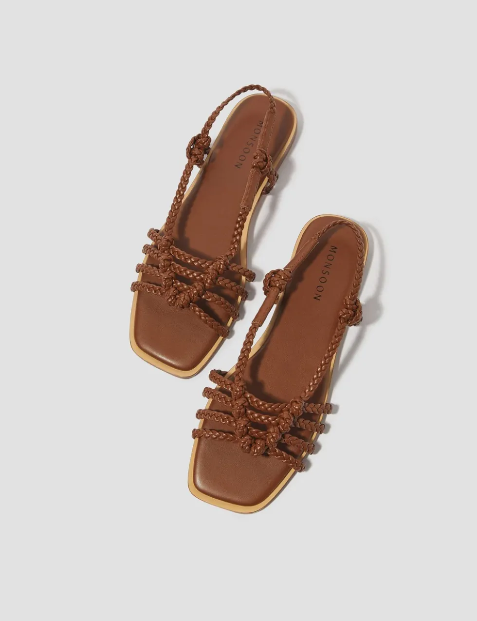 Metallic Ankle Strap Sandals