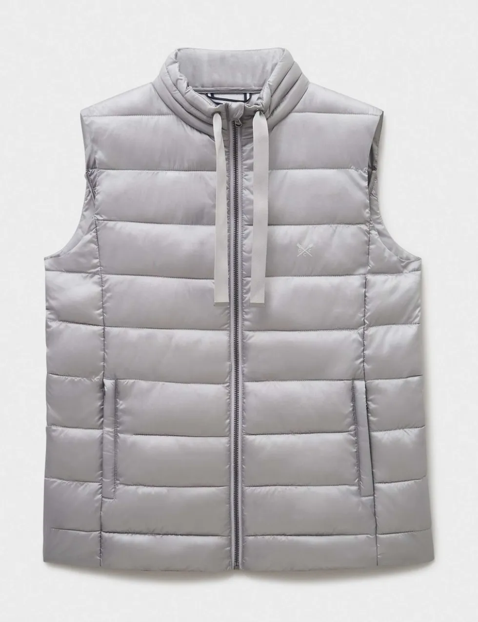 Metallic Padded Quilted Gilet