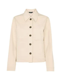 Mia Cotton Blend Utility Jacket