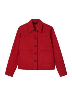 Mia Cotton Blend Utility Jacket