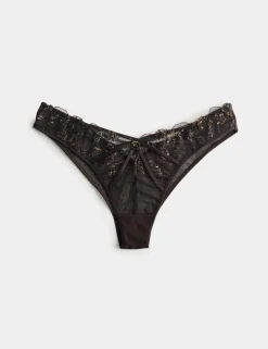Mia Leopard Embroidery Miami Knickers