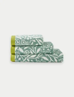 Michaelmas Daisy Pure Cotton Towel