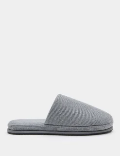 Micro Waffle Mule Slippers with Freshfeetâ„¢